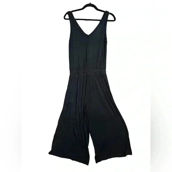 Michael Stars Nicolette Cropped Wide Leg Tie-waist Jumpsuit Romper | Size XS - Picture 6 of 6